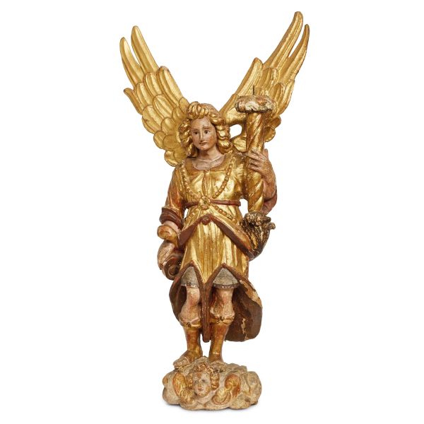 



COPPIA DI ANGELI REGGICERO, ITALIA CENTRALE, INIZIO SECOLO XVIII