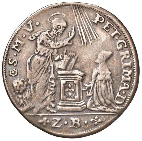      VENEZIA. PIETRO GRIMANI (1741-1752) OSELLA AN. CI (1750) 