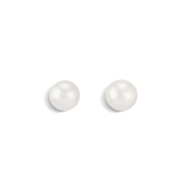 SOUTH SEA PEARL AND DIAMOND CLIP EARRINGS IN 18KT WHITE GOLD