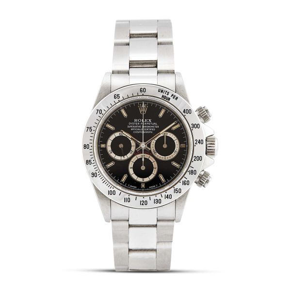 ROLEX DAYTONA REF. 16520 S-SERIES N. S 6374XX STAINLESS STEEL WRISTWATCH, 1994