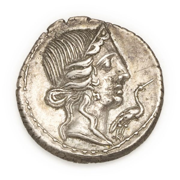 



Caecilia - Denario Q. Caecilius Metellus Pius (81 a.C.) - Zecca: Roma