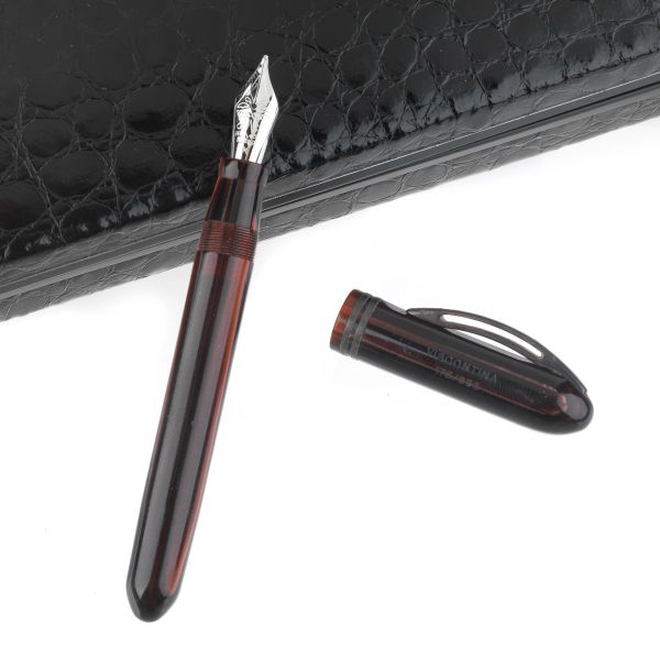 VISCONTI VISCONTINA BORDEAUX FOUNTAIN PEN LIMITED EDITION N. 176/388, 2007
