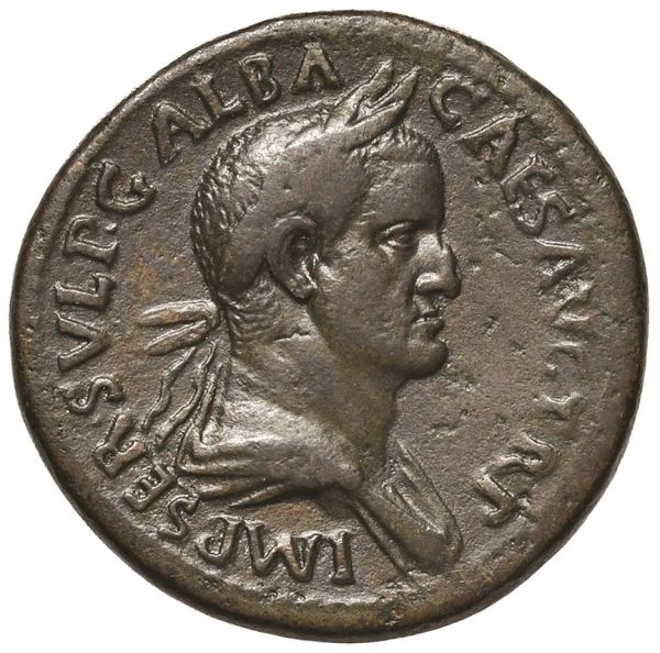IMPERO ROMANO. GALBA (68-69 d. C.) SESTERZIO, zecca di Roma