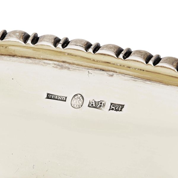 GRANDE ZUPPIERA BIANSATA, ARGENTIERE GOTTHARD FERDINAND STANG, SAN PIETROBURGO, 1818