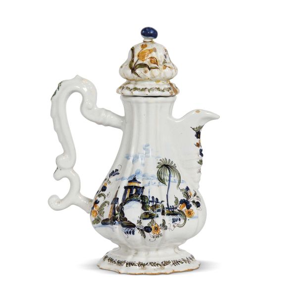 CAFFETTIERA, NOVE, MANIFATTURA ANTONIBON, 1740-1770 CIRCA