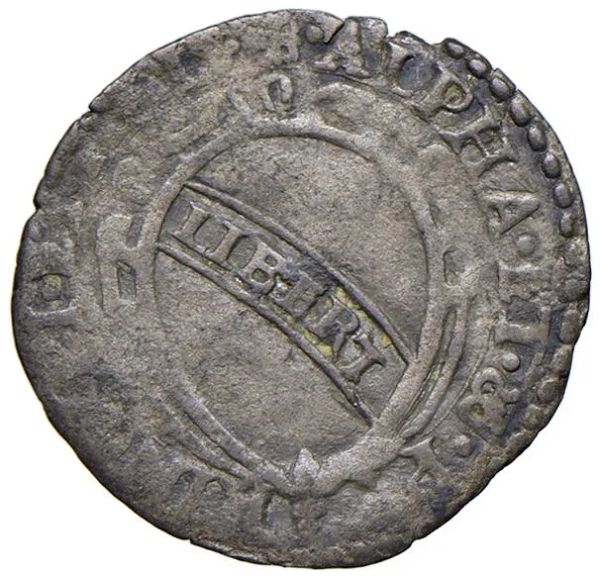 



SIENA. REPUBBLICA (1180-1390). DUE BOLOGNINI DA 6 QUATTRINI (1549)