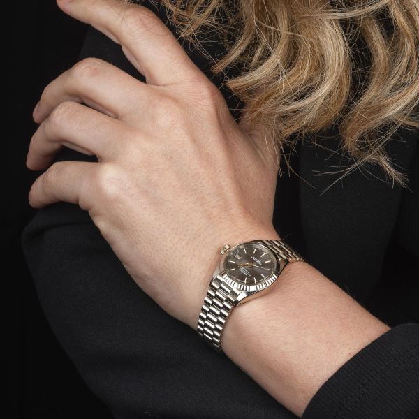 ROLEX DATEJUST LADY ORO BIANCO REF. 6917 N. 32285XX ANNO 1973