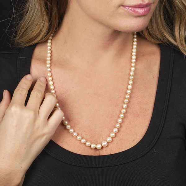 COLLANA DI PERLE COLTIVATE