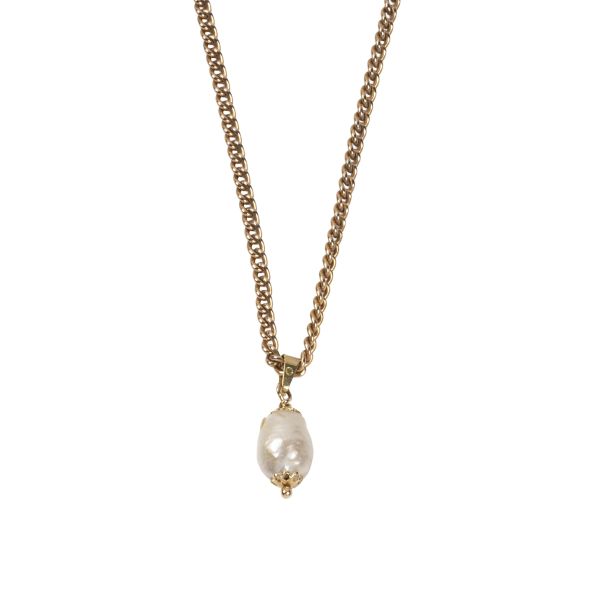 



COLLANA A CATENINA CON PERLA PENDENTE