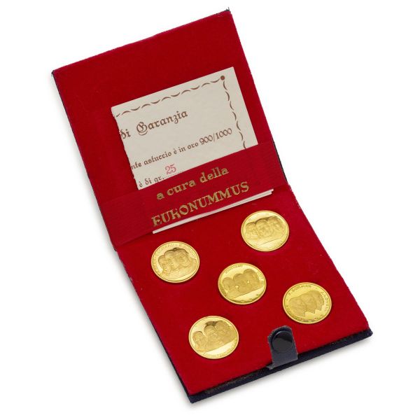 



Set di 5 medaglie Uomini nello Spazio