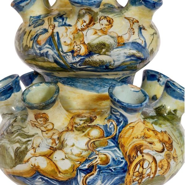 GAROFANIERA (TULIPANIERA), SAVONA, BARTOLOMEO GUIDOBONO (ATTR.), SECONDA METÀ SECOLO XVII