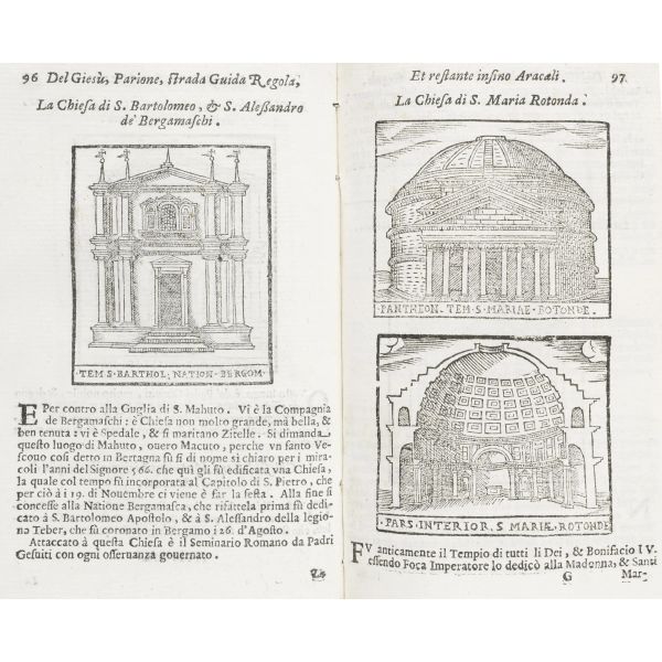 Felini, Pietro Martire. Trattato nuovo delle cose maravigliose dell'alma città di Roma. Roma, Zan...