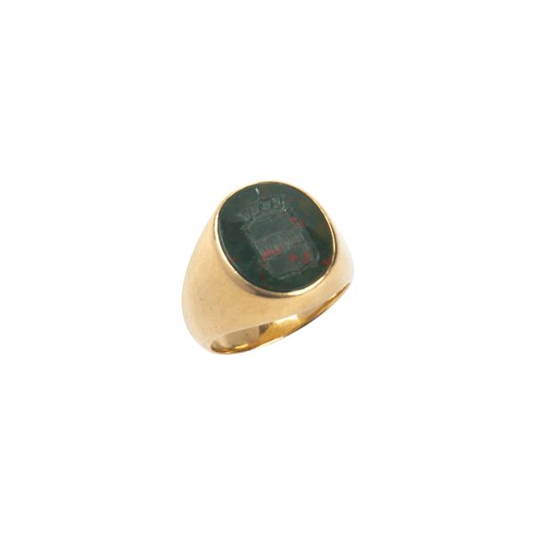 



ANELLO CHEVALIER CON DIASPRO SANGUIGNO 