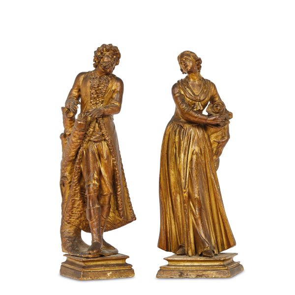 



COPPIA DI FIGURE, VENEZIA, SECOLO XVIII