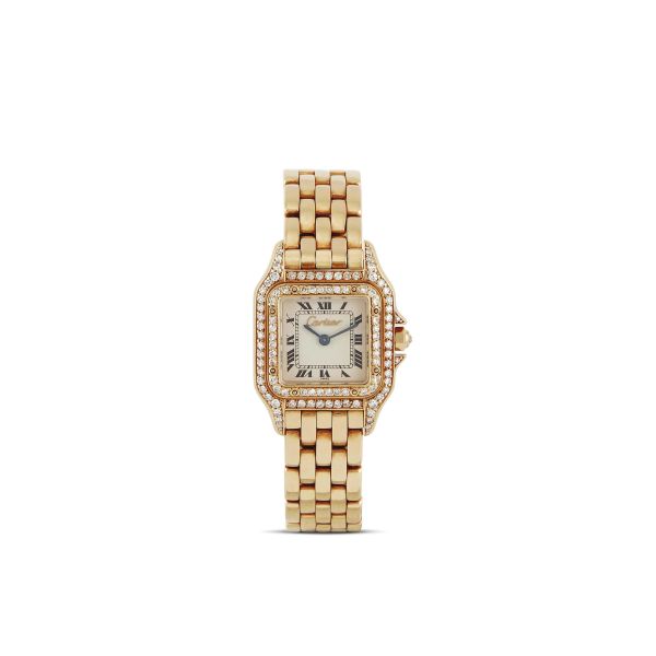 Cartier - 



CARTIER PANTHERE ORO GIALLO E DIAMANTI MISURA PICCOLA