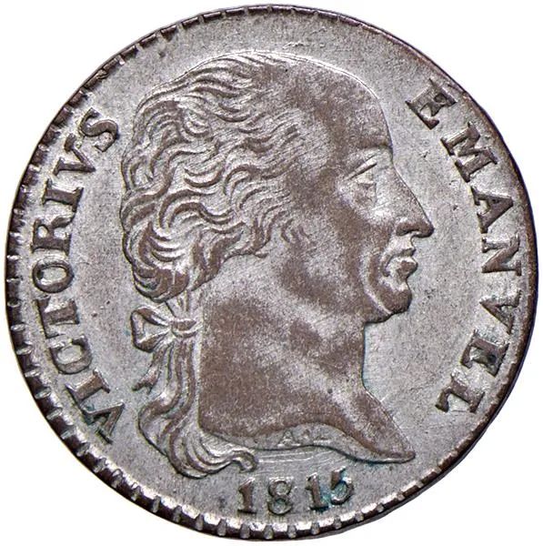 REGNO DI SARDEGNA. VITTORIO EMANUELE I (1802-1821) 2,6 SOLDI 1815