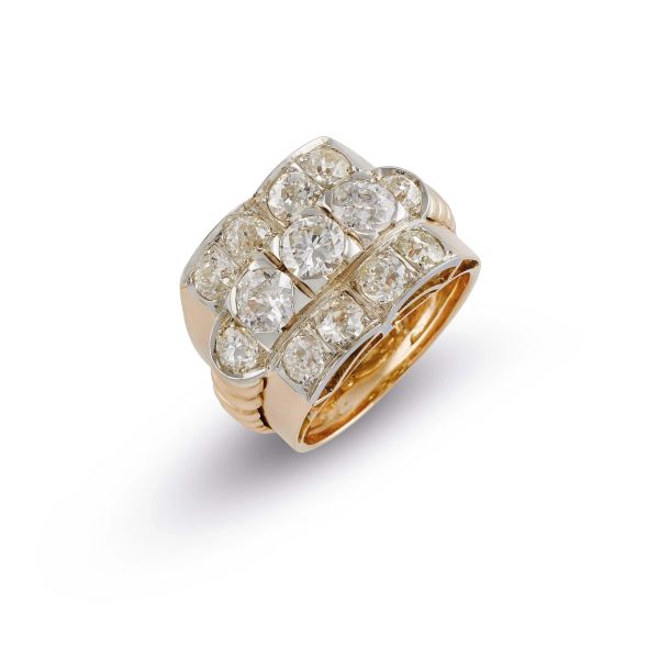 



ANELLO A FASCIA CON DIAMANTI