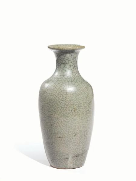  Vaso Cina sec. XIX , in porcellana Celadon craquelÃ¨, alt.cm.25