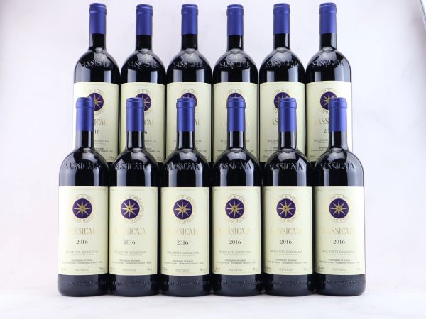 



Sassicaia Tenuta San Guido 2016