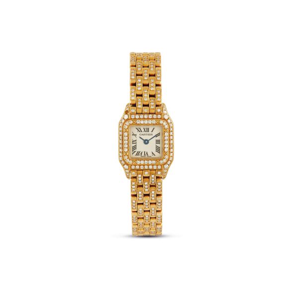 Cartier - 



CARTIER MINI PANTHERE YELLOW GOLD AND DIAMOND, 1995