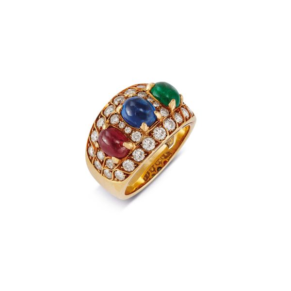 



BAND RING WITH PRECIOUS STONES