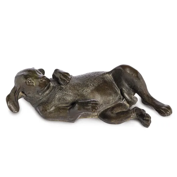 Sirio Tofanari, a dog, bronze