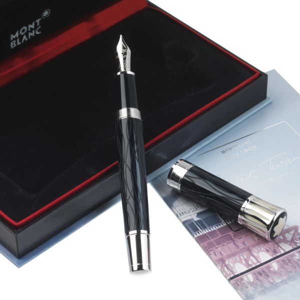 MONTBLANC MARK TWAIN PENNA STILOGRAFICA EDIZIONE LIMITATA N. 08212/12000 ANNO 2010