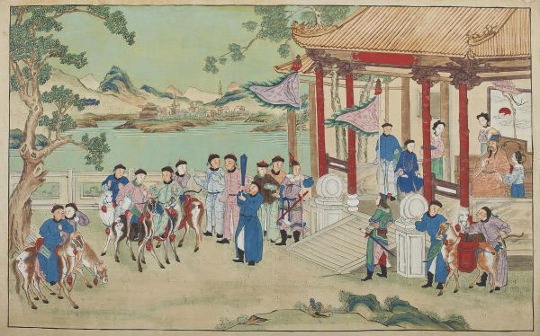 A PAITING,     CHINA, QING DYNASTY, 19TH CENTURY