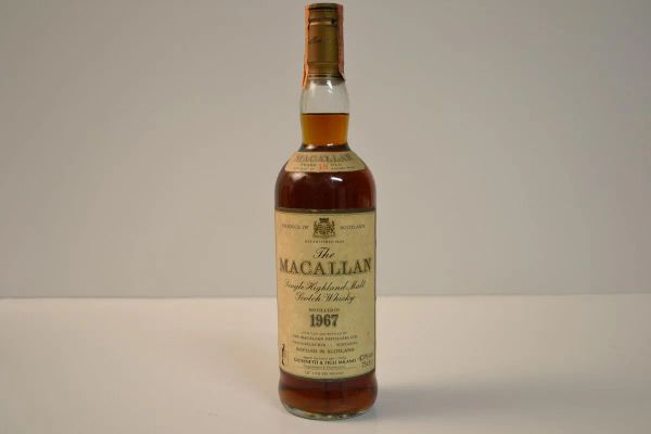 Macallan Sherry Wood 18 Year Single Malt Scotch Whisky 1967