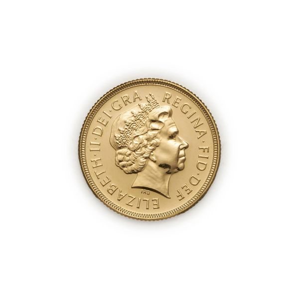 Elizabeth II (1952-2024) – Proof Shield Sovereign 2002 – Zecca: Londra