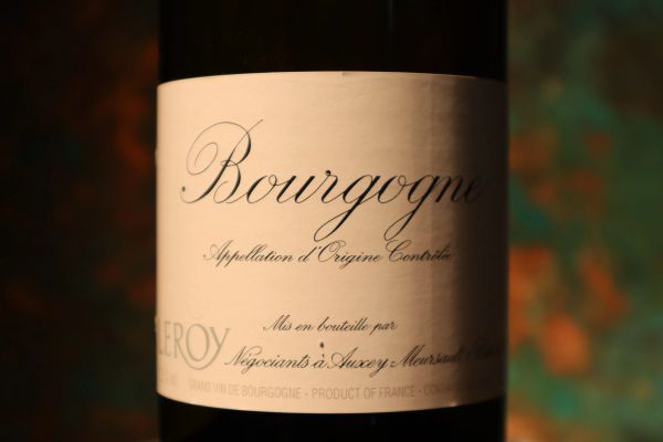 



Bourgogne Leroy 2018