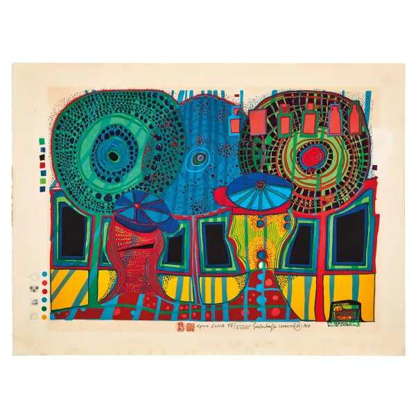 Friedensreich Hundertwasser - 



FRIEDENSREICH HUNDERTWASSER