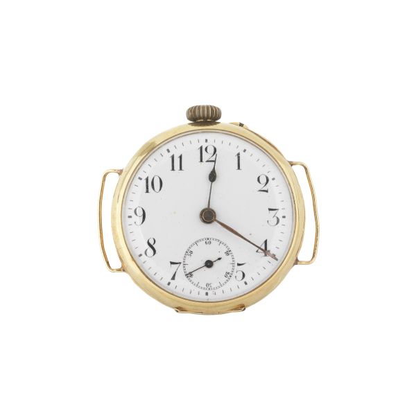 REMONTOIR YELLOW GOLD WRISTWATCH