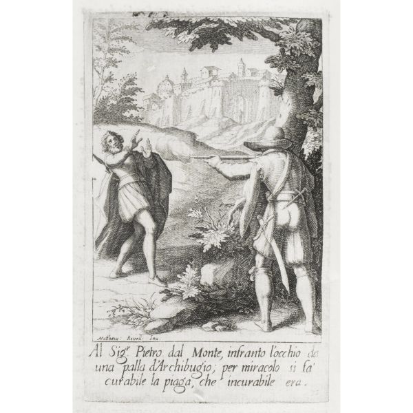 Lottini, Giovanni Angelo. Scelta d'alcuni miracoli e grazie della Santissima Nunziata di Firenze. Firenze, Cecconcelli, 1619.