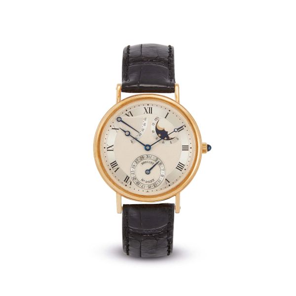 BREGUET CLASSIQUE POWER RESERVE CALENDARIO E FASI LUNARI REF. 3130BA