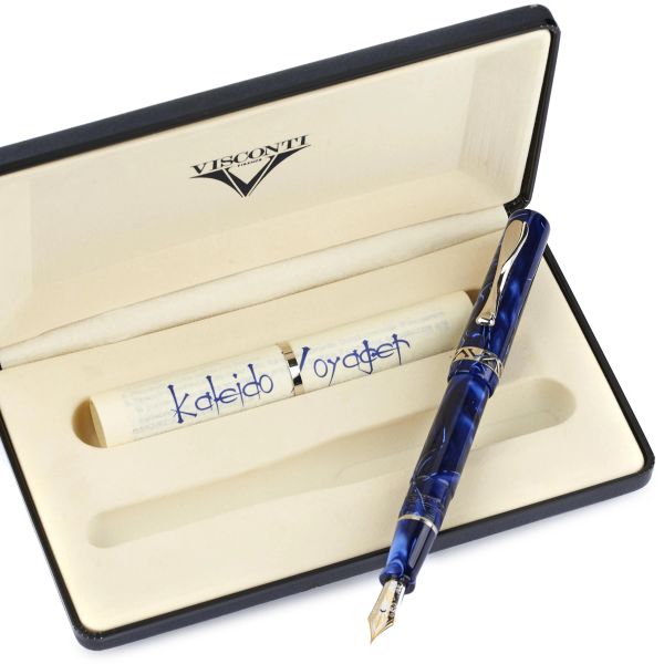 Visconti - VISCONTI KALEIDO VOYAGER BLU TIFONE FOUNTAIN PEN