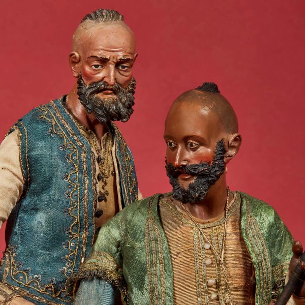 TURCO CON ALABARDA, NAPOLI, SECOLO XVIII