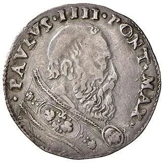 PAOLO IV (GIANPIETRO CARAFA, 21 MAGGIO 1555 - 18 AGOSTO 1559), DUE TERZI DI PAOLO