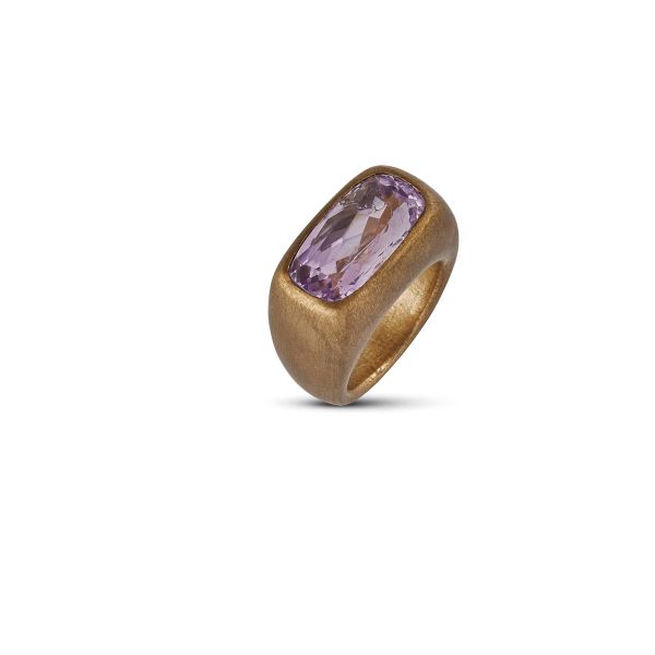 MICHELE DELLA VALLE ANELLO CON KUNZITE