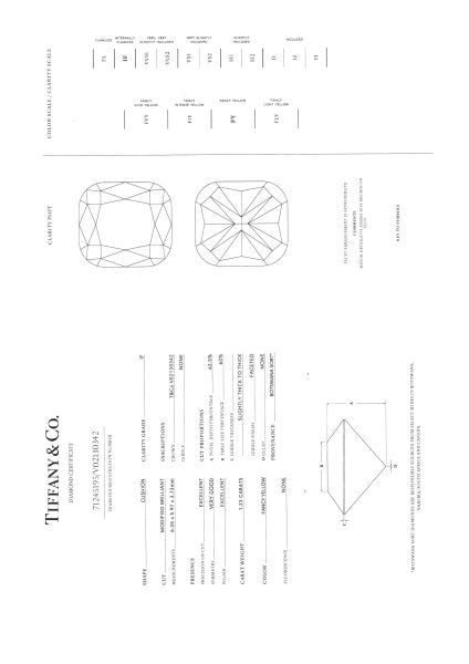 TIFFANY & CO. PAIO DI ORECCHINI SOLESTE CON DIAMANTI FANCY YELLOW