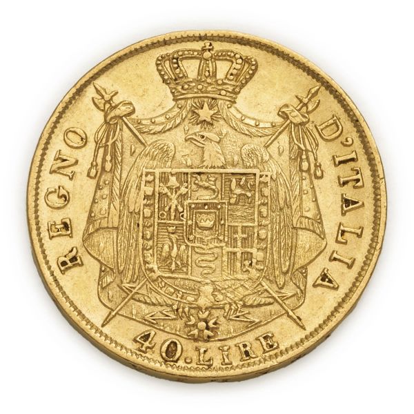 Napoleone I Re d'Italia (1805-1814) &ndash; 40 Lire 1810