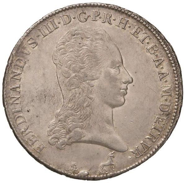 FIRENZE FERDINANDO III DI LORENA (1790-1801) FRANCESCONE 1798