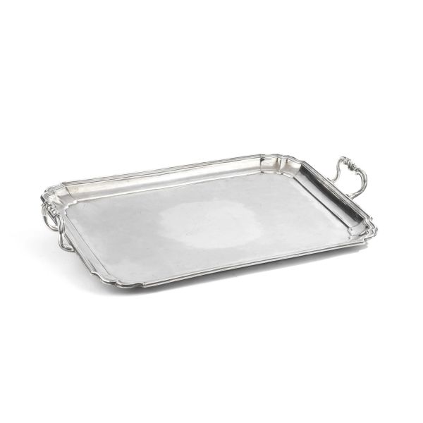 A SILVER TRAY, ROME, 1770 CIRCA