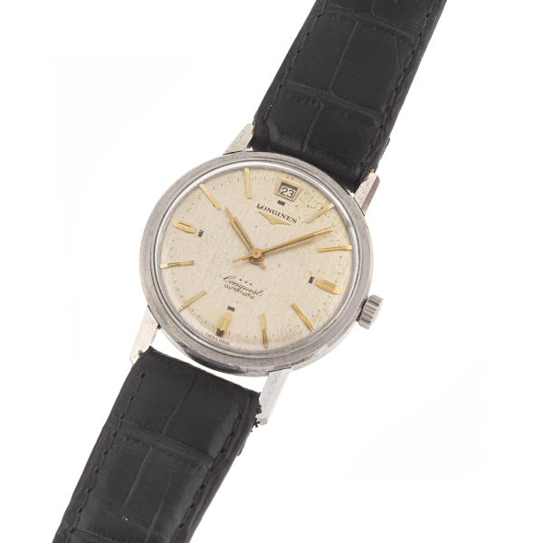 



LONGINES CONQUEST STAINLESS STEEL WRISTWATCH