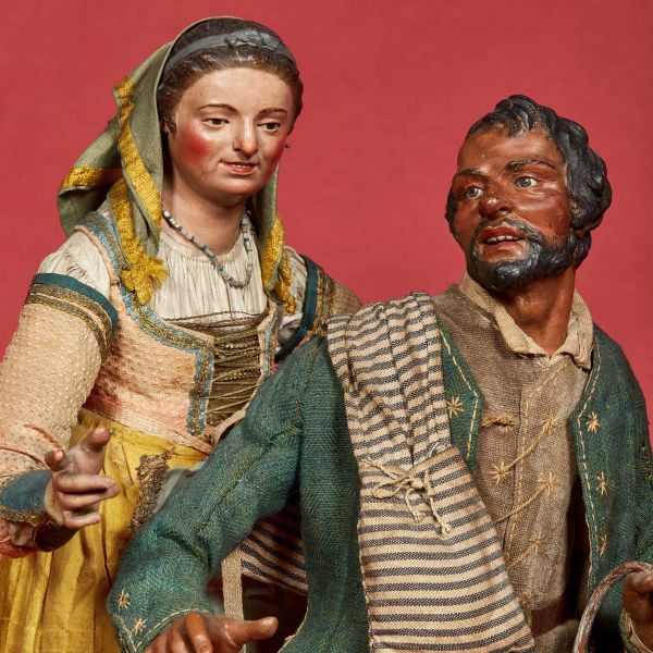 PASTORE RUSTICO DELLA MERAVIGLIA, NAPOLI, SECOLO XVIII