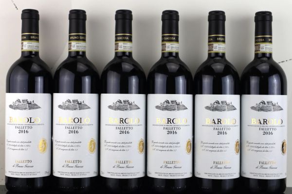Barolo Falletto Etichetta Bianca Bruno Giacosa 2016