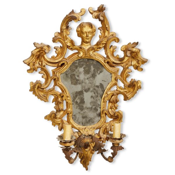 



FOUR FLORENTINE MIRRORS, 18TH CENTURY