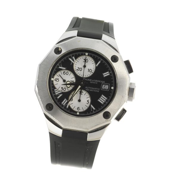 BAUME &amp; MERCIER RIVIERA CRONOGRAFO REF. 65541 N. 50202XX ANNO 2010