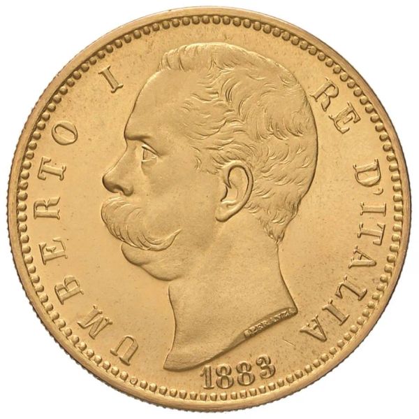 RIPRODUZIONE DELLE 100 LIRE 1883