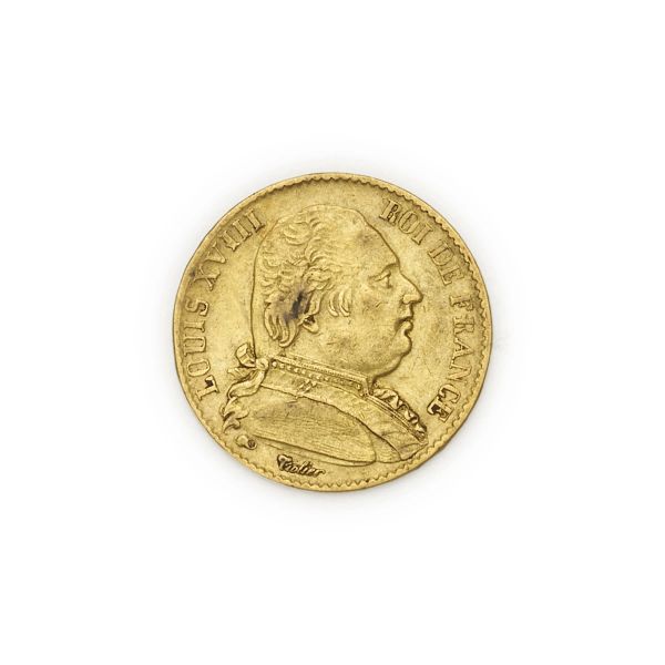 Luigi XVIII (1815-1824) – 20 Francs 1815 – Zecca: Parigi